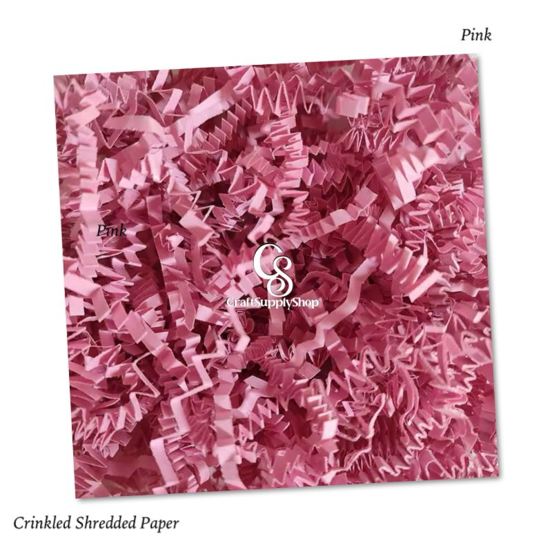 Crinkled Cut Shredded Paper - 100grams (2) Multiple Colour Crinkle Cut Filling Recycle Kraft Decorative Lafite Grass Paper Shredded Paper for Gift Box