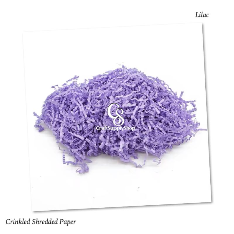 Crinkled Cut Shredded Paper - 100grams (5) Multiple Colour Crinkle Cut Filling Recycle Kraft Decorative Lafite Grass Paper Shredded Paper for Gift Box