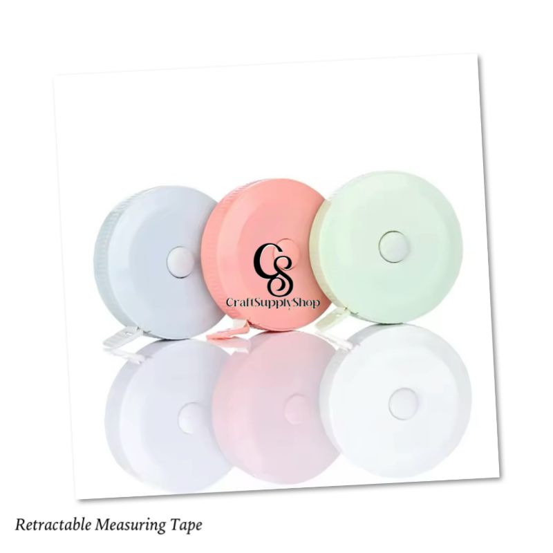 60-Inch 1.5 Meter Soft Retractable Measuring Tape, Pocket, Body Tailor Sewing Craft Cloth Tape Measure