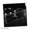 Clear Plastic Gift Bags with Handles - 9.06"x6.7"x2.76" Reusable PVC Tote for Party Favors,Wedding, Birthday, Baby Shower, Halloween, goodie Bags, Retail Shopping, Boutique, Treat Bags