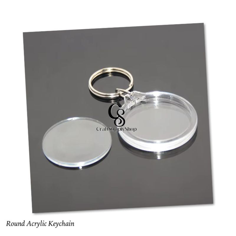 Round Blank Photo Insert Keychains,Translucent Acrylic with Split Key Rings for Double-Sided Photos,Small Pendant Picture Frames for Family, Friends,DIY Gifts & Craft (2) Round Blank Photo Insert Keychains 10 Sets Acrylic Photo Snap in Keychain 1.6 Inch Round Custom Blank Photo Keyring DIY Picture Frames for Double-Sided Photos Clear