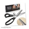 Pinking Shears, Zig-Zag Edge, Serrated Blades, Professional Sewing Craft Cut Tailor Zig-Zag Scissors, Fabric Decoration Comfort Grip