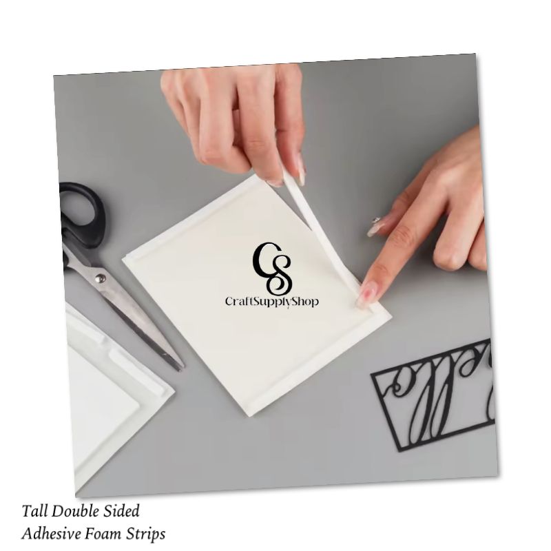 Double-Side Tall Foam Strips Tape, Craftsupplyshop tall foam double sided foam strips