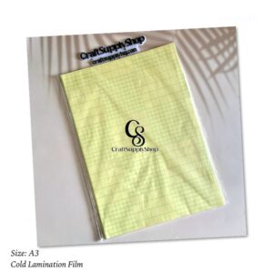 A3 Self-Laminating Transparent Film Cold lamination