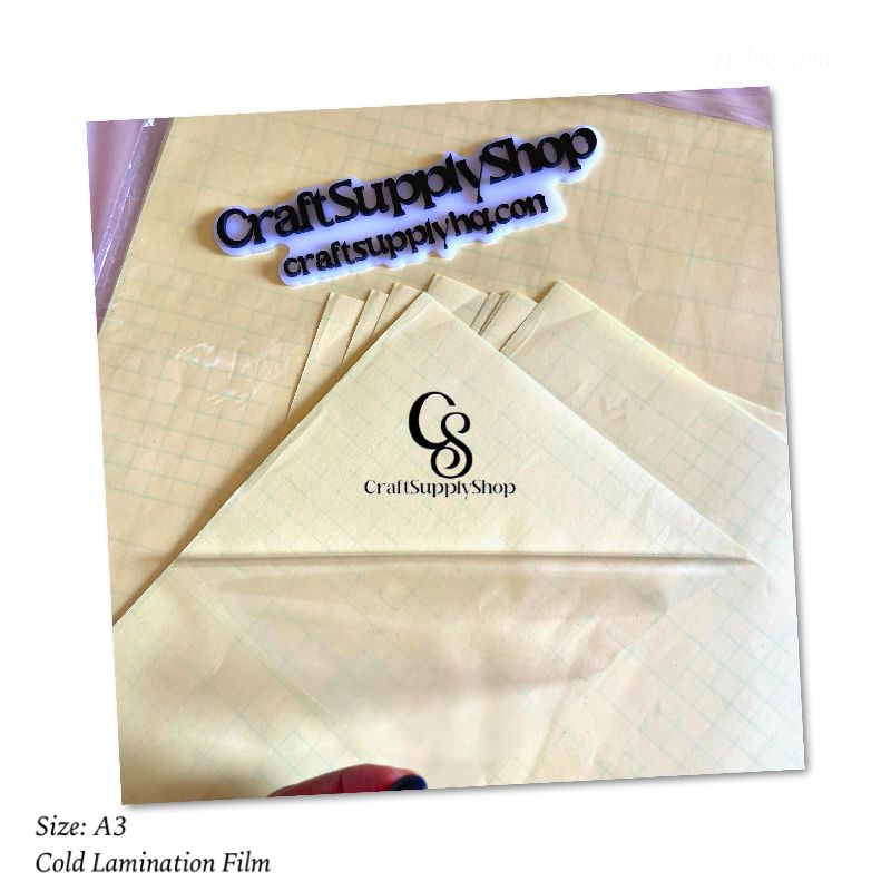 A3 Self-Laminating Transparent Film Cold lamination