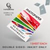 3pack CraftSupplyShop AL LIGHTWEIGHT heavyweight Samples Printable Inkjet Single Sided Double sided Photopaper