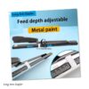 Stapler Bookbinding Reach Stapler Manual Extended A3 Paper Metal Long Arm Stapling 5927 Model Binding 20 Sheets A4
