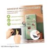 Pack of 5 Craftsupplyshop Flexible Adhesive Magnetic Sheets Measuring 21.08 X 29.72 cm (A4 Size, 210X297Mm) with a Thickness of 1mm, Perfect for Creating Photo And Picture Magnets (7) Magnetic Sheets with Adhesive Backing for Crafts, DIY 12 Pack. Strong Craft Magnets A4 to Make Flexible Magnet Self Sticky Tapes, Strips, Squares, Sheet for School Classroom Board, Fridge, Photos