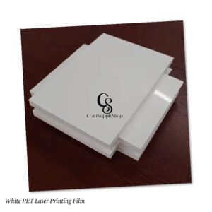 CraftSupplySHop Laser Inkjet printable Sigle Sided, double sided photopaper screen printing film