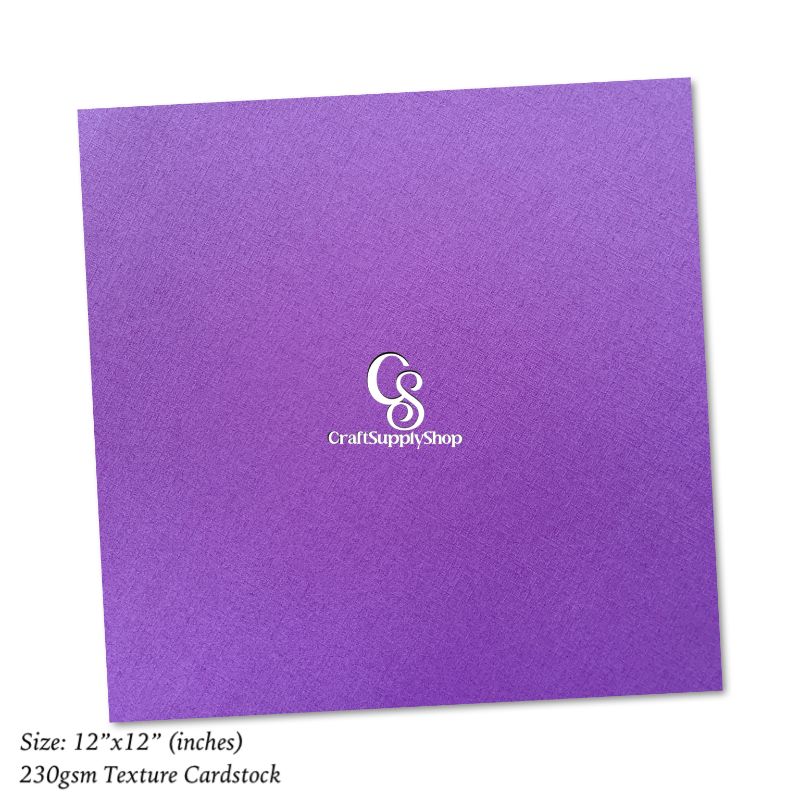 Crosshatch Texture Cardstock, Craftsupplyshop 12x12 Cardstock 230gsm Textured Linen Crosshatch Scrapbook Paper cardstock for 3d letters, cards, toppers, arts and crafts