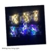 2m 3m LED Copper Wire String Light 3-Function Flashing Mode Button Battery Box Led Decorative Serial Lights Holiday Light
