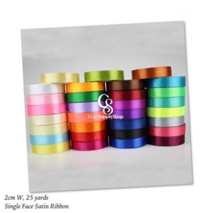 atin Ribbon Gift Ribbon Satin Ribbons Fabric Ribbon Decorative Ribbon for DIY Crafts Gift Packaging Wedding Birthday Party Christmas Decoration