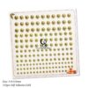 3-8MM Self-Adhesive Acrylic Pearl Stickers Half-Round Pearls in Gold & Silver for DIY Projects & Scrapbooking Decorative Crafts (2) pearl stickers 3mm 4mm 5mm 6mm Size, 4 size pearl self adhesive sticker sheets