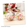 Christmas Ornaments Christmas Bulb Snow Filling Ball Ornaments Clear Plastic Ball Diy Christmas Tree Decoration Pendant