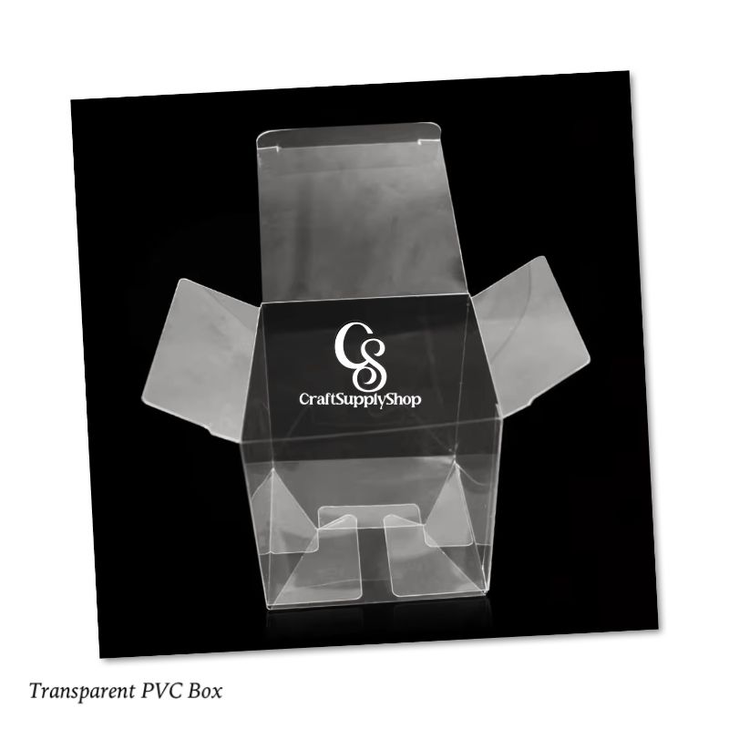 Clear Pet Transparent PVC Acetate Packaging Plastic Boxes (5) PVC Gift Box Transparent Favor Box Candy Boxes, Cupcake Boxes Dessert Packaging, Plastic Gift Boxes with Lids for Helloween, Thanksgiving, Christmas, Wedding, Party