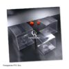 Clear Pet Transparent PVC Acetate Packaging Plastic Boxes (7) PVC Gift Box Transparent Favor Box Candy Boxes, Cupcake Boxes Dessert Packaging, Plastic Gift Boxes with Lids for Helloween, Thanksgiving, Christmas, Wedding, Party