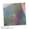 Silver Dots Iridescent Holograhic Foil Cardstock, Mirror Foil Cardstock, Silver Dots Laser Rainbow Holographic Cardstock Paper, Metallic Reflective Laser Cardstock