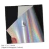 Silver Dots Iridescent Holograhic Foil Cardstock, Mirror Foil Cardstock, Silver Dots Laser Rainbow Holographic Cardstock Paper, Metallic Reflective Laser Cardstock