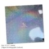 Silver Dots Iridescent Holograhic Foil Cardstock, Mirror Foil Cardstock, Silver Dots Laser Rainbow Holographic Cardstock Paper, Metallic Reflective Laser Cardstock