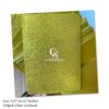 gold yellow glitter cardstock