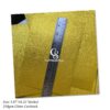 gold yellow glitter cardstock