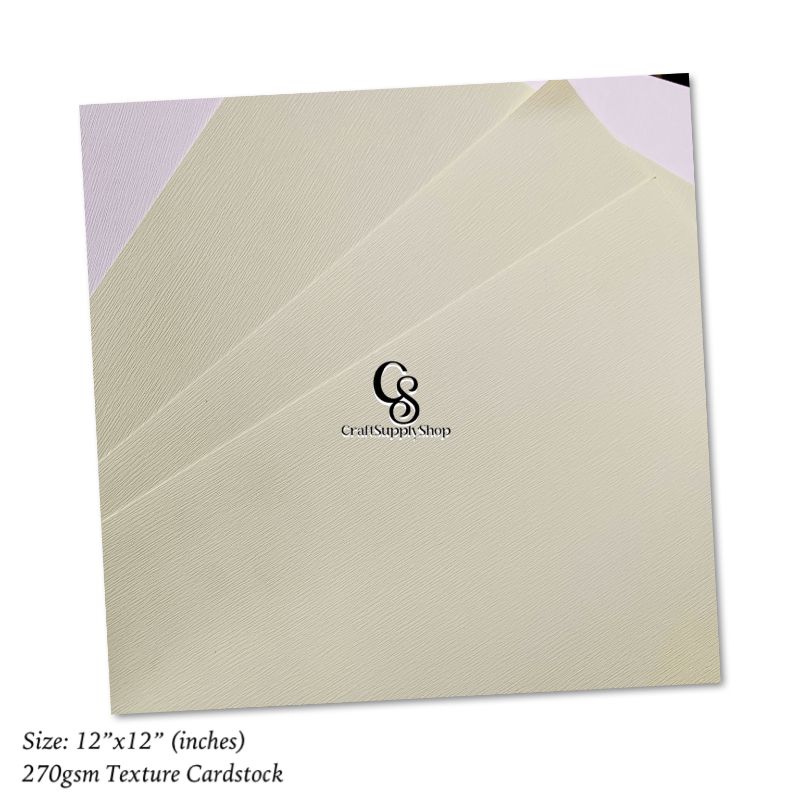 Coloured Card Making Supplies 12 x 12 inch - Brown - 20 Sheets - Coloured Paper for Scrapbooking, Card Making, Die Cutting and Paper Crafts