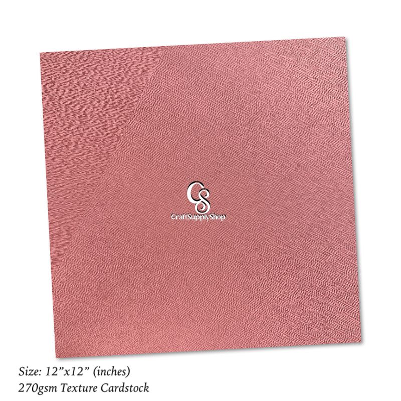 Coloured Card Making Supplies 12 x 12 inch - Brown - 20 Sheets - Coloured Paper for Scrapbooking, Card Making, Die Cutting and Paper Crafts