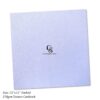 White Linen Silkweave Textured 12 INCHES Card – 270gsm | Premium Quality Cardstock for Crafting, Resturant Menus, Certificates