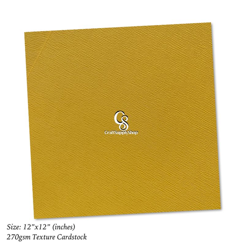 Coloured Card Making Supplies 12 x 12 inch - Brown - 20 Sheets - Coloured Paper for Scrapbooking, Card Making, Die Cutting and Paper Crafts