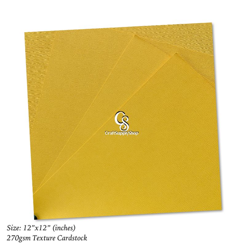 Coloured Card Making Supplies 12 x 12 inch - Brown - 20 Sheets - Coloured Paper for Scrapbooking, Card Making, Die Cutting and Paper Crafts