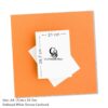 CraftSupplyShop Texture Graphics printing Cardstock for Laser Printers (2) Egg shell Embossed paper texture cardstock Excellent for Cards, Scrapbook,Wedding Stationery, Textured Paper Decorative cardstock for Invitations menus Photo Albums Table Cards Covers Business Cards Flyers