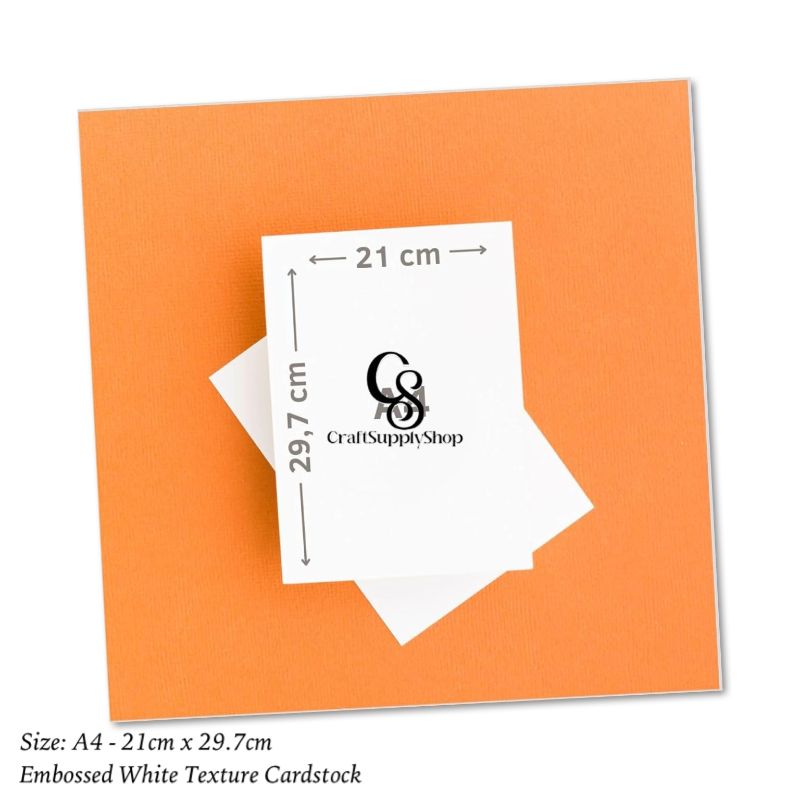 CraftSupplyShop Texture Graphics printing Cardstock for Laser Printers (2) Egg shell Embossed paper texture cardstock Excellent for Cards, Scrapbook,Wedding Stationery, Textured Paper Decorative cardstock for Invitations menus Photo Albums Table Cards Covers Business Cards Flyers