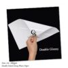 Double-Sided High Gloss Photo Paper, 48lb(200 gsm, 240gsm, 300gsm), 20 Sheets – Inkjet Compatible – Perfect for DIY Cake Toppers, Idol Cards & More