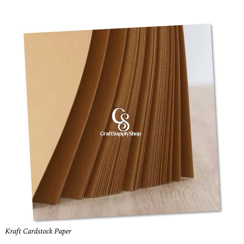 250Gsm 300gsm Brown Kraft Paper, A4 Size, Perfect for Creating Invitations, Scrapbooks, Crafts, Cards, Decor Print, cut, wrapping (8) Eco-Friendly Brown Kraft Cardboard Recycled DIY Drawing Art Crafts Packing