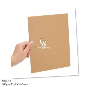 Eco-Friendly Brown Kraft Cardboard Recycled DIY Drawing Art Crafts Packing