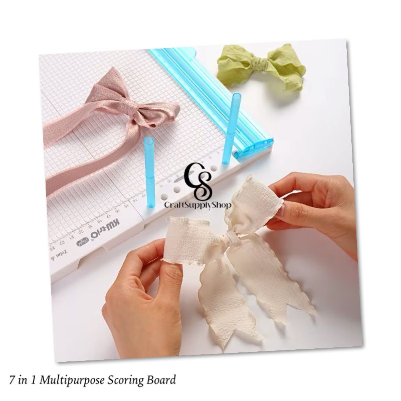 Scoreboard 7 in 1 Seven-In-One Multifunctional Paper Cutter, Featuring Straight Lines, Rounded Corners, a Scoring Board, And Suitable for Crafts