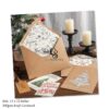 Brown Kraft Cardstock 12" x 12" Card Stock 300gsm Thick Construction Paper for Cricut, Scrapbook, Crafts, Card Making