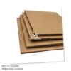 Brown Kraft Cardstock 12" x 12" Card Stock 300gsm Thick Construction Paper for Cricut, Scrapbook, Crafts, Card Making