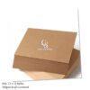 Brown Kraft Cardstock 12" x 12" Card Stock 300gsm Thick Construction Paper for Cricut, Scrapbook, Crafts, Card Making