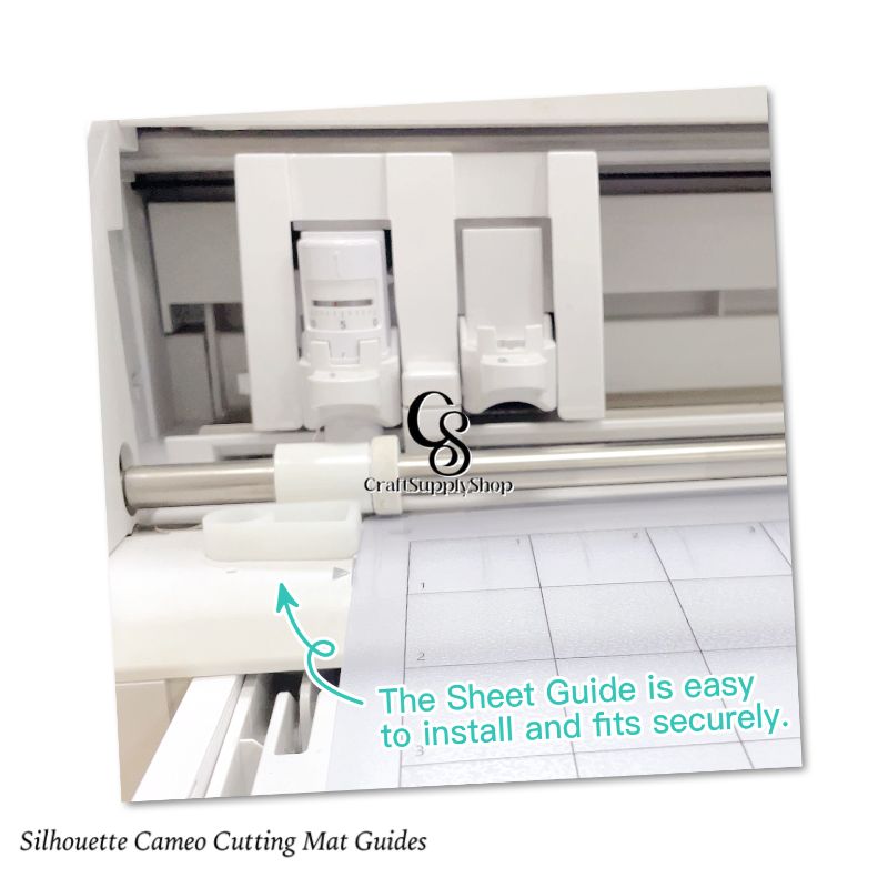 CraftSupplyShop Silhouette Cameo 4 and Silhouette Cameo 3 Cutting Mat Efficiency Guide