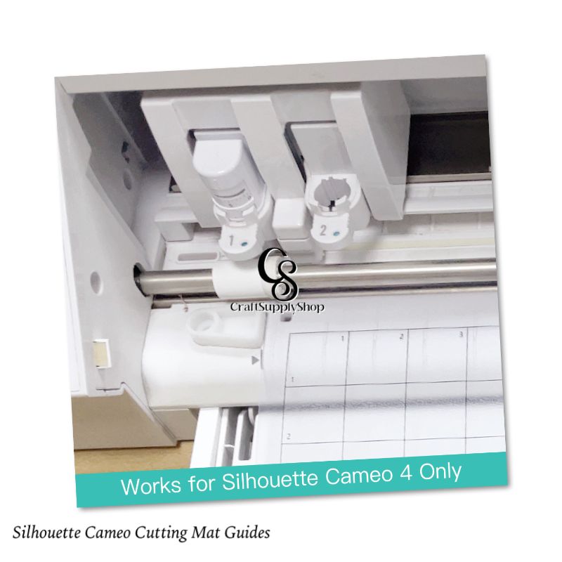CraftSupplyShop Silhouette Cameo 4 and Silhouette Cameo 3 Cutting Mat Efficiency Guide