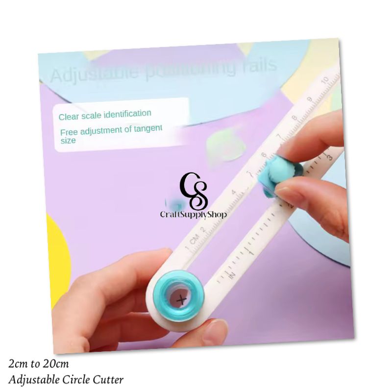 20mm to 200mm Adjustable circle cutter
