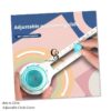 Mini Adjustable Circle Cutter for Paper, Scrapbook & Journal, Compass Style Circular Craft Cutting Tool with Positioning Slide