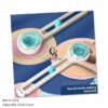 Mini Adjustable Circle Cutter for Paper, Scrapbook & Journal, Compass Style Circular Craft Cutting Tool with Positioning Slide, 2cm to 20cm Round Paper Cutting Knife, Adjustable Cutting Knife (Diameter 8-32 Cm), Plastic Rotary Paper Cutter, Suitable for Cardstock, Paper, Photos, Craft Paper, And Labels