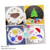 Mini Adjustable Circle Cutter for Paper, Scrapbook & Journal, Compass Style Circular Craft Cutting Tool with Positioning Slide, 2cm to 20cm Round Paper Cutting Knife, Adjustable Cutting Knife (Diameter 8-32 Cm), Plastic Rotary Paper Cutter, Suitable for Cardstock, Paper, Photos, Craft Paper, And Labels