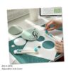2cm to 20cm Round Paper Cutting Knife, Adjustable Cutting Knife (Diameter 8-32 Cm), Plastic Rotary Paper Cutter, Suitable for Cardstock, Paper, Photos, Craft Paper, And Labels