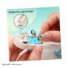 2cm to 20cm Round Paper Cutting Knife, Adjustable Cutting Knife (Diameter 8-32 Cm), Plastic Rotary Paper Cutter, Suitable for Cardstock, Paper, Photos, Craft Paper, And Labels