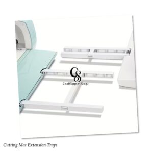 Extension Tray for Cricut Explore 3, Air 3, Air 2, Cutting Mat Holder for Cricut 12X24 Cutting Mat, Tray Extender Compatible with Explore Cutting Machine Extender Tools Support