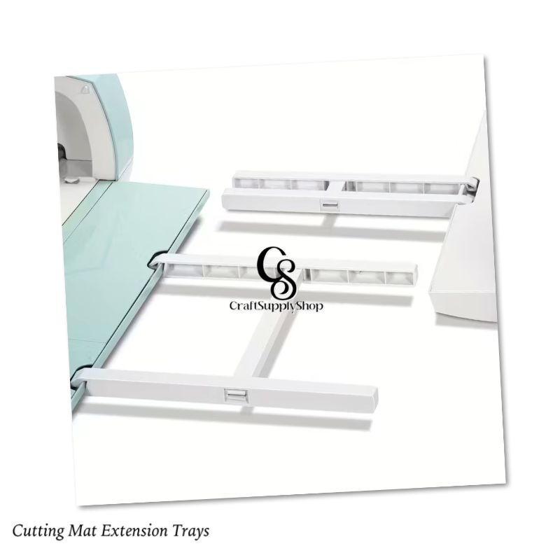 Extension Tray for Cricut Explore 3, Air 3, Air 2, Cutting Mat Holder for Cricut 12X24 Cutting Mat, Tray Extender Compatible with Explore Cutting Machine Extender Tools Support
