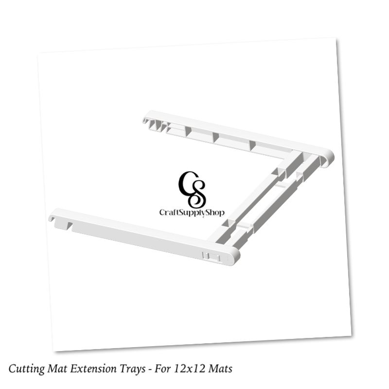 CraftSupplyShop Extension Tray for Maker 3/Maker And Explore Air/2/3, Cutting Mat 12x12 Holder for Maker And Explore Air Series, Tray Extender Compatible with Mat Silhouette Cameo 4